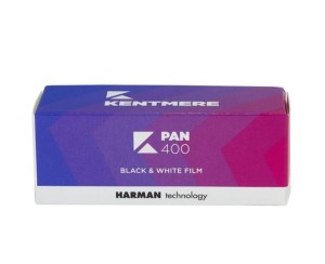 Klisza czarno-biała typ 120 Kentmere Pan 400