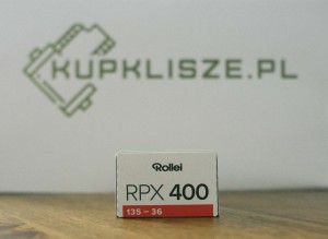 Klisza czarno-biała 35mm Rollei RPX 400/36